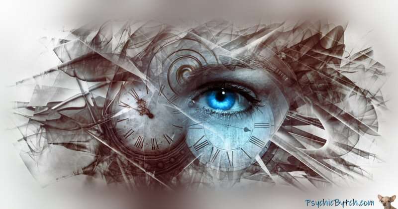 Visualizing Time in a Psychic's Mind