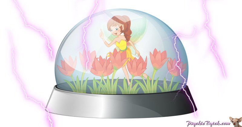 Fairy Under Glass