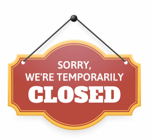 Closed Sign